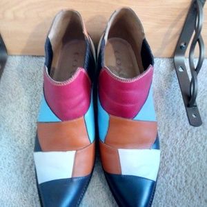 Vintage coach Ankle boots